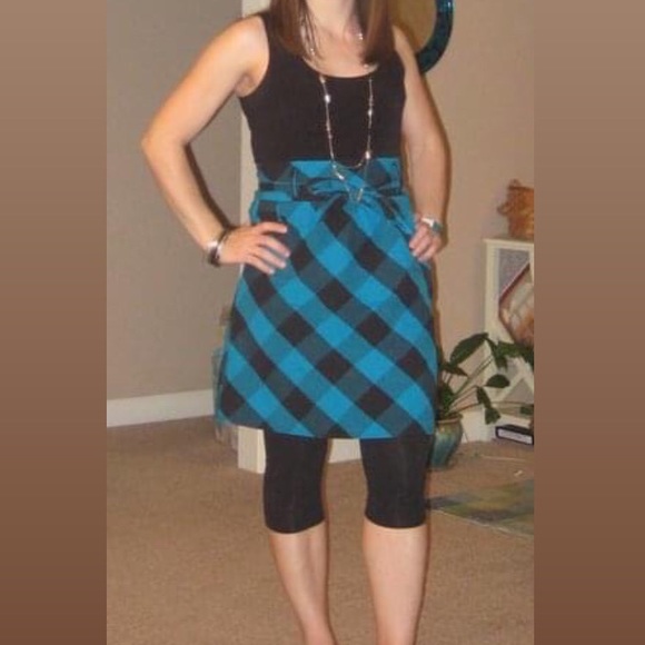 I.N. San Francisco Tank Dress w/tie - Size 3 - Picture 1 of 6